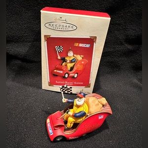 Hallmark Santa’s Racin’ Sleigh Ornament